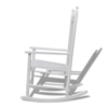 Picture of Outdoor Wood Rocking Chair - White
