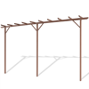 Picture of Outdoor WPC Pergola 157"x15"x78" - Brown