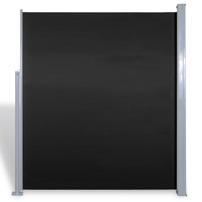 Picture of Patio Terrace Side Awning 71"x118" Black