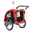 Picture of Pet Bike Trailer Bicycle Stroller Jogging with Suspension