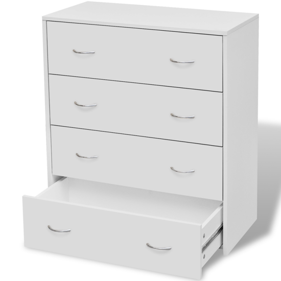 Picture of Sideboard with 4 Drawers 23" - White