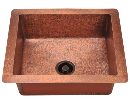 Picture of Single Bowl Copper Sink
