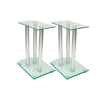 Picture of Speaker Stands 2 pcs - Transparent Glass