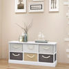 Picture of Storage Bench 6 Drawers Wood