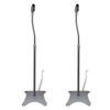 Picture of Universal Home Surround Sound Floor Speaker Stand 2 pcs - Silver