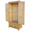 Picture of Wardrobe with 1 Drawer Oak 35.4x20.5x72