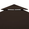 Picture of Outdoor Gazebo Top Replacement - 2-Tier Brown
