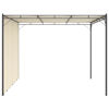 Picture of Outdoor Gazebo Tent with Side Curain - Cream