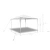 Picture of Outdoor 10x10 Gazebo Tent with Pyramid Roof