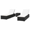 Picture of Outdoor Loungers - Black