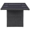 Picture of Garden Dining Table - Black 78"