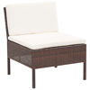 Picture of Outdoor Lounge Set - Brown