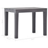 Picture of Outdoor Benches - 2 pcs Mocca