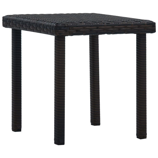 Picture of Patio Tea Table 15" - Brown