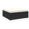 Picture of Outdoor Sectional Footrest - Black