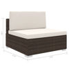 Picture of Outdoor Sectional Middle Seat - Brown