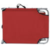 Picture of Outdoor Folding Lounger - Red