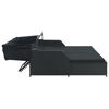 Picture of Outdoor Lounger with Canopy - Gray