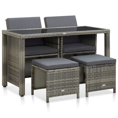 Picture of Outdoor Dining Set - Gray