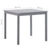 Picture of Outdoor Table 31" Gray