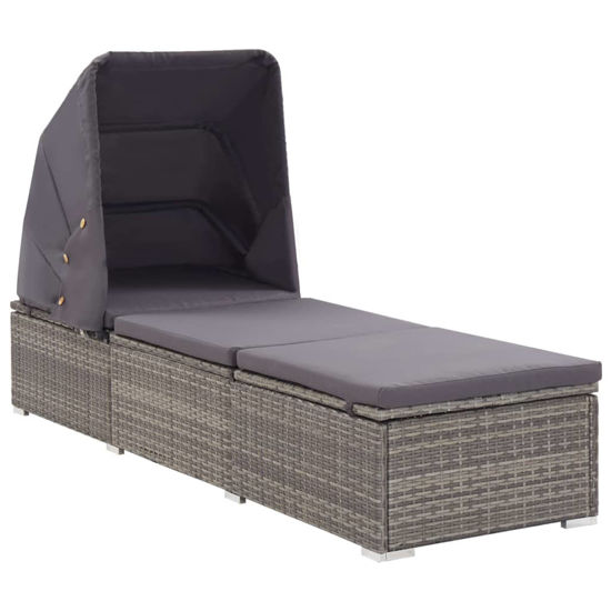 Picture of Outdoor Lounger - Gray