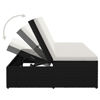 Picture of Outdoor Convertible SunBed - Black