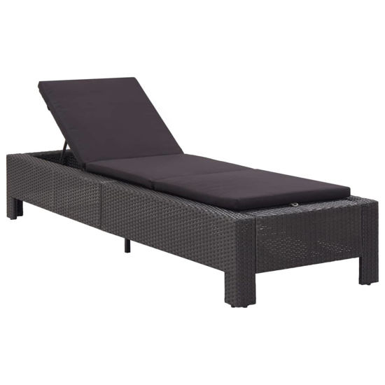 Picture of Outdoor Sunbed - Black