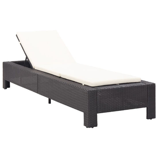 Picture of Outdoor Sunbed - Black