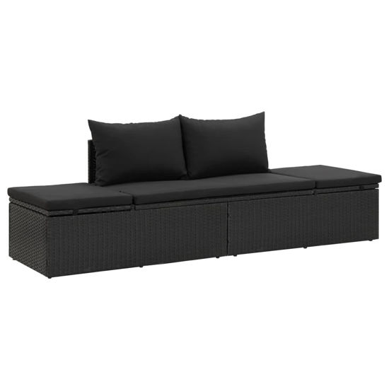 Picture of Outdoor SunBed - Black
