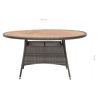 Picture of Outdoor Table - 59" Gray