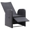 Picture of Outdoor Reclining Chair - Black