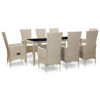 Picture of Outdoor Dining Set - Beige