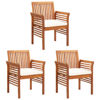 Picture of Outdoor Dining Chairs - 3 pcs