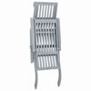 Picture of Outdoor Deck Chair with Footrest - Grey