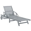 Picture of Outdoor Lounger - Gray