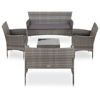 Picture of Outdoor Furniture Lounger Set - Gray