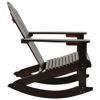 Picture of Outdoor Patio Rocking Chair - Brown