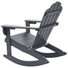 Picture of Outdoor Patio Rocking Chair - Gray