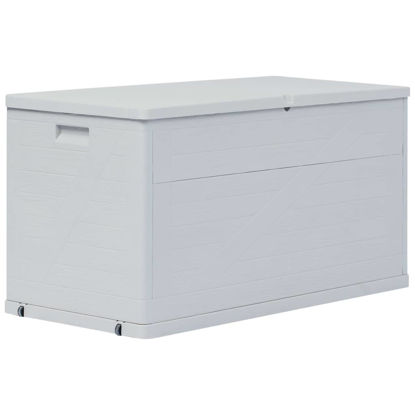 Picture of Outdoor Garden Storage Box 111 gal - Light Gray