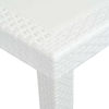 Picture of Outdoor Plastic Table 59" White