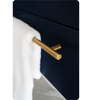 Picture of Lucera 24" Royal Blue Wall Hung Undermount Sink Modern Bathroom Cabinet