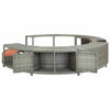 Picture of Outdoor Hot Tub Surround - Gray