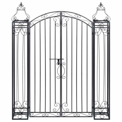 Picture of Outdoor Iron Driveway Entry Gate