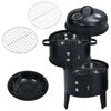 Picture of Outdoor BBQ Grill Smoker 3-in-1