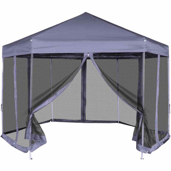 Picture of Outdoor Pop Up Tent with Walls - Blue