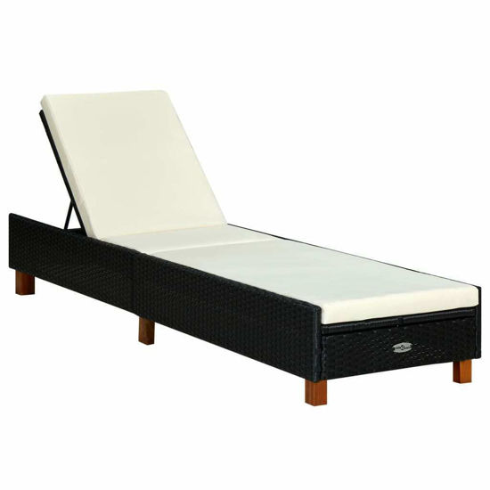 Picture of Outdoor Lounger - Black