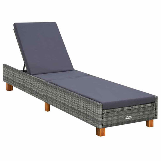 Picture of Outdoor Lounger - Gray