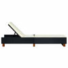 Picture of Outdoor Lounger - Black