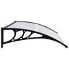 Picture of Outdoor Door Canopy 47" - Black Transparent