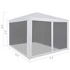Picture of Outdoor Tent with Mesh Walls 10' x 10'